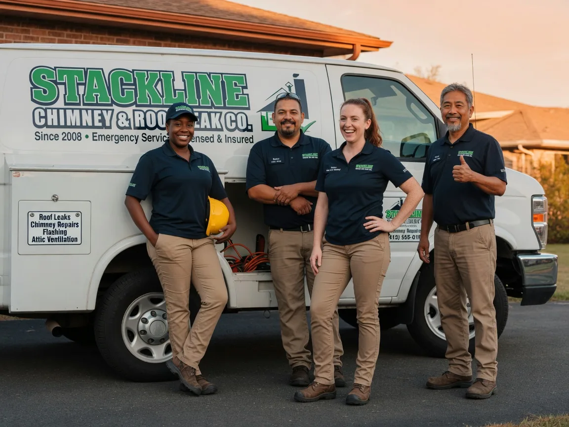 Chimney flashing repair company in Buckeye, WV